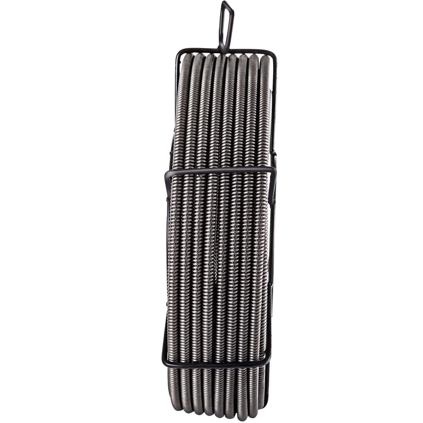 SKYSHALO Drain Cleaning Cable 100 Feet x 1/2 Inch Solid Core Cable Sewer Cable Drain Auger Cable Cleaner Snake Clog Pipe Drain Cleaning Cable Sewer Drain Auger Snake Pipe