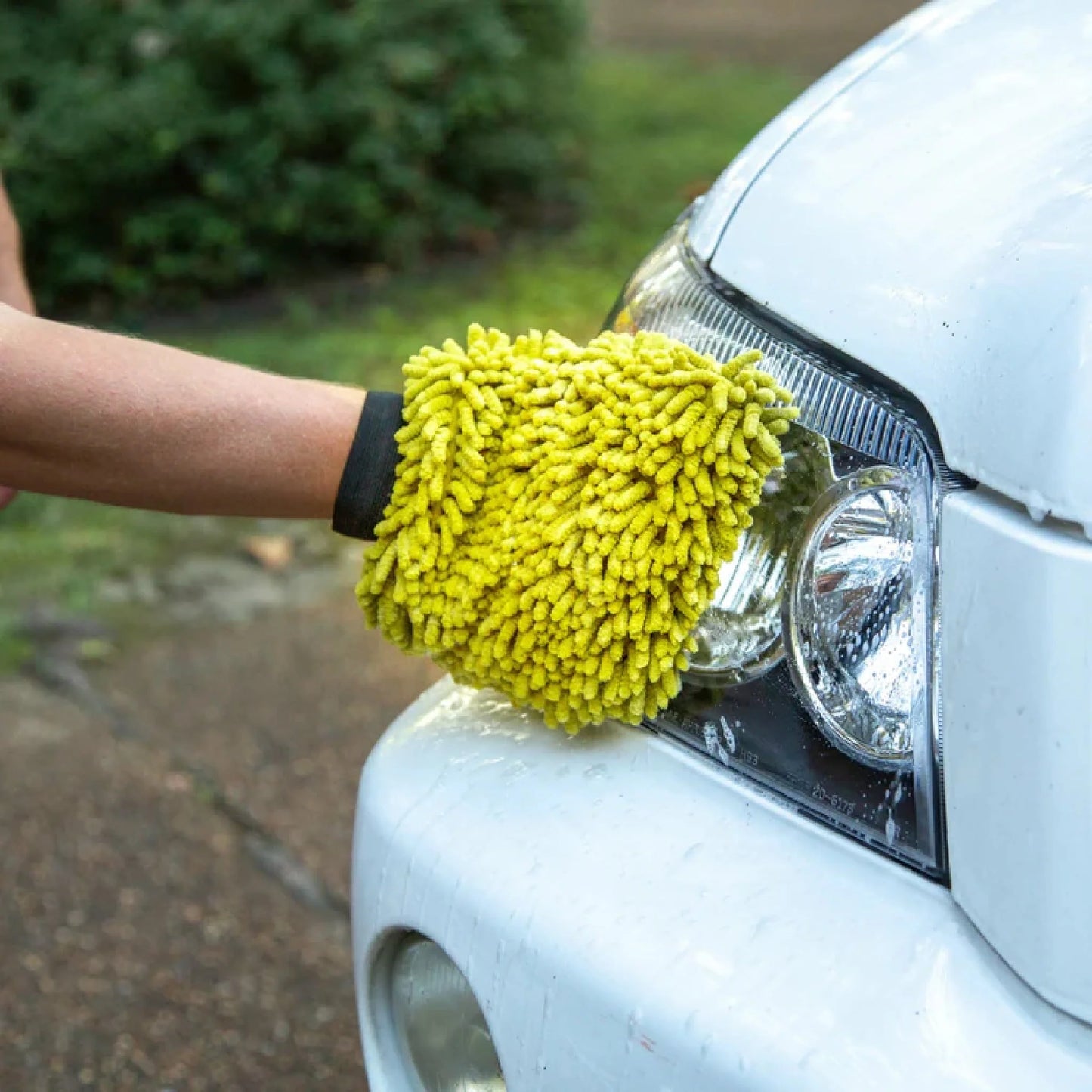 DocaPole Car Cleaning Kit: Car Wash Kit with 5-12’ Extension Pole & Soft Brush, Car Squeegee, Car Wash Mitt (2X), Microfiber Cleaning Head