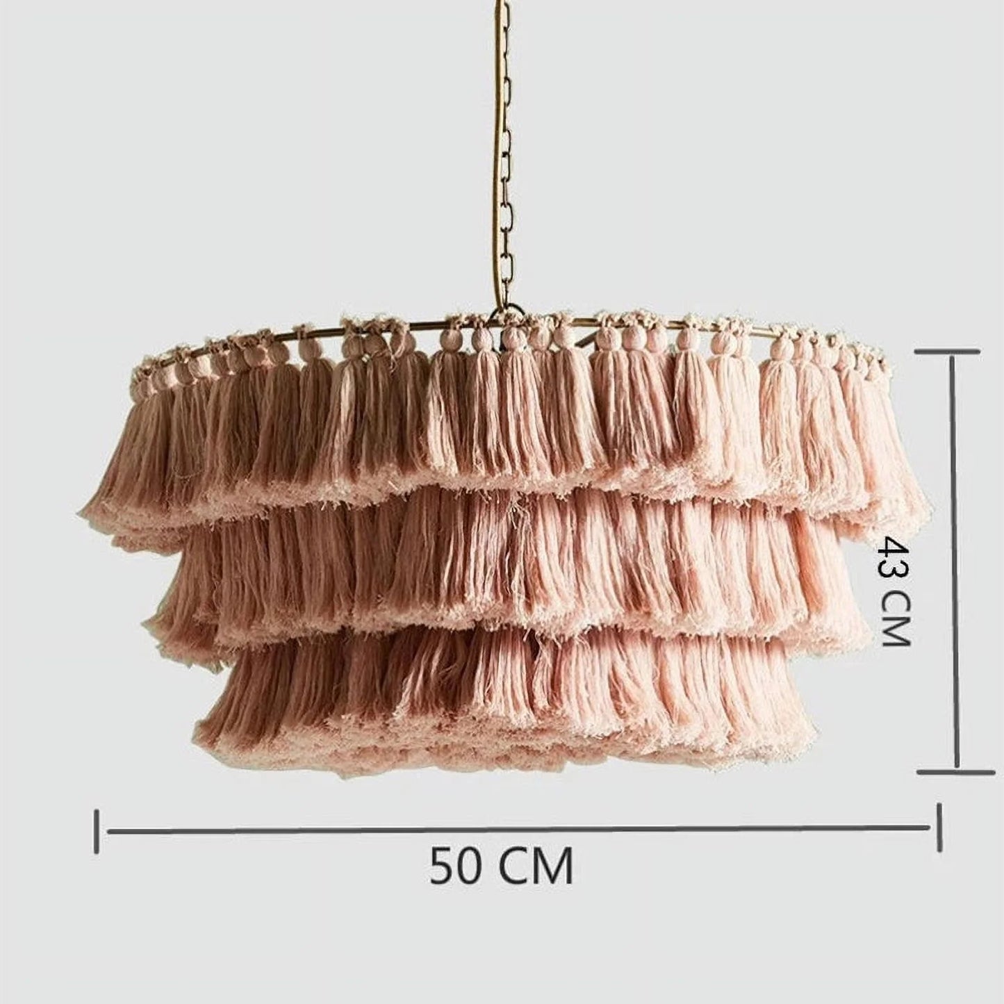Arturesthome Handmade Woven Rope Pendant INS Creative Home Decoration Lampshade