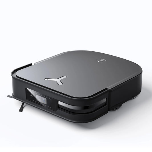 ECOVACS DEEBOT X2 OMNI Robot Vacuum and Spinning Mop with Automatic Mop Lifting and Cleaning Station, Self-Emptying, Smart Mapping, Wi-Fi Connected, LIDAR Navigation, Mop Combo, Pet Hair