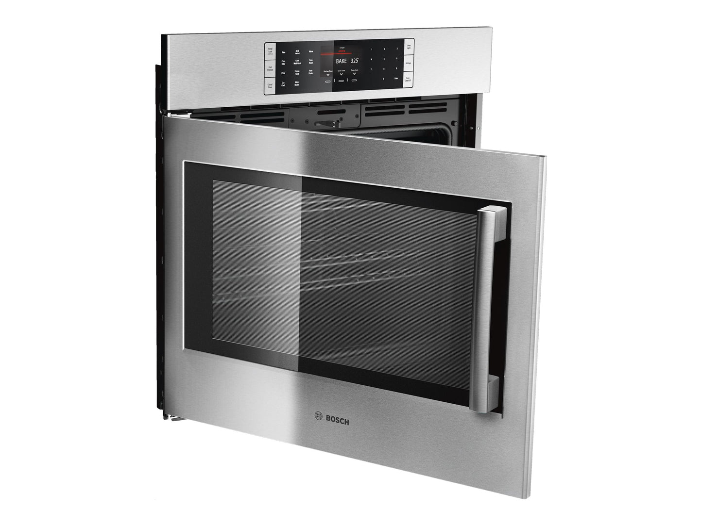 Bosch Benchmark Series HBLP451LUC - Oven - built-in - niche - width: 28.5 in - depth: 23.5 in - height: 27 in - with self-cleaning - stainless steel