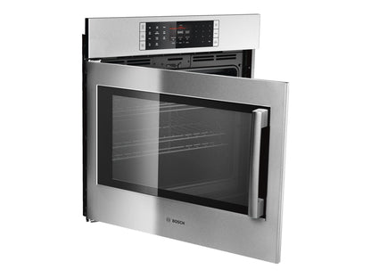Bosch Benchmark Series HBLP451LUC - Oven - built-in - niche - width: 28.5 in - depth: 23.5 in - height: 27 in - with self-cleaning - stainless steel