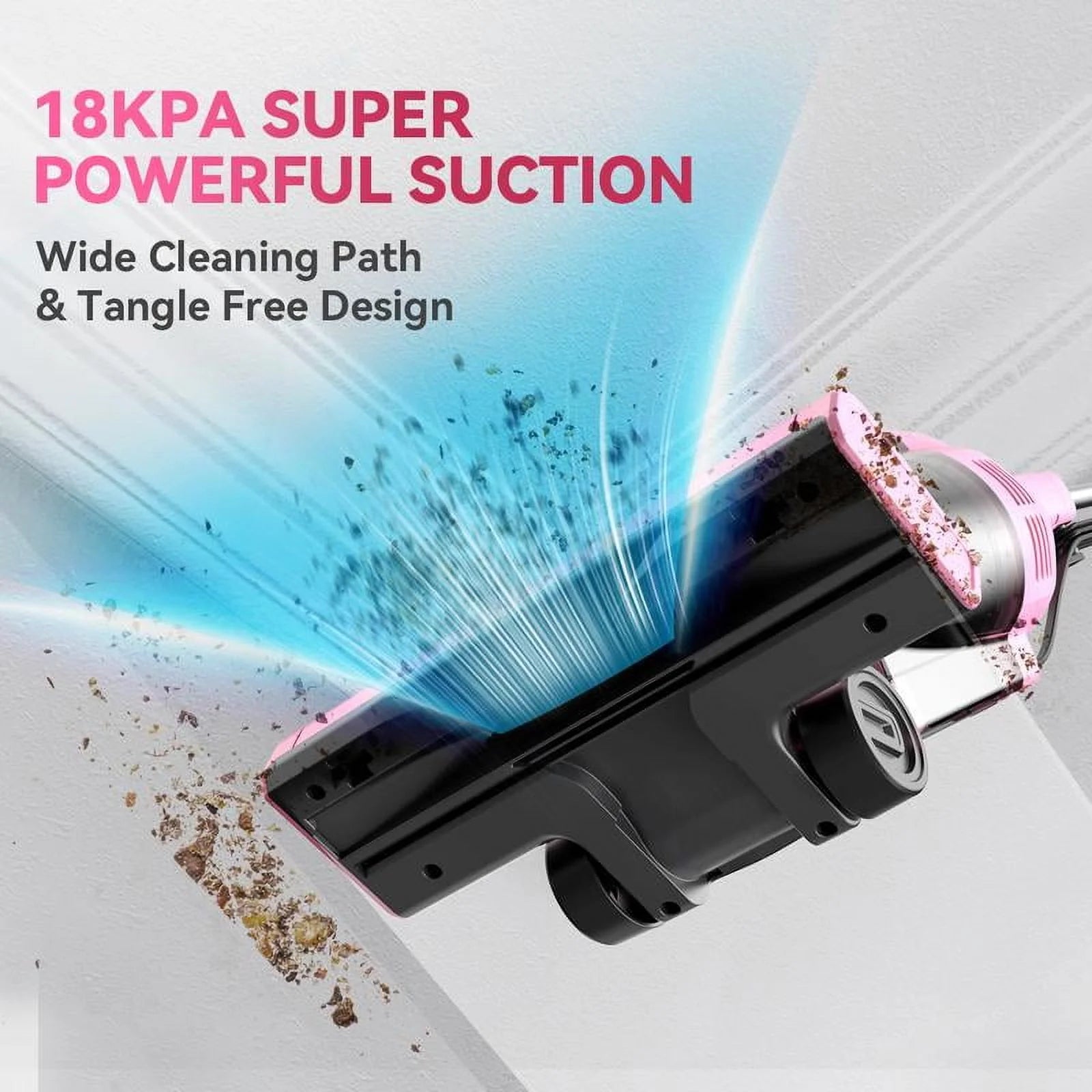 "INSE R6X Corded Stick Vacuum - 15KPa/600W, Ultra-Lightweight - Bagless Upright + Handheld for Hard Floors/Carpet/Pet Hair/Car Cleaning"