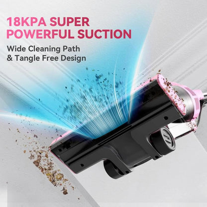 "INSE R6X Corded Stick Vacuum - 15KPa/600W, Ultra-Lightweight - Bagless Upright + Handheld for Hard Floors/Carpet/Pet Hair/Car Cleaning"