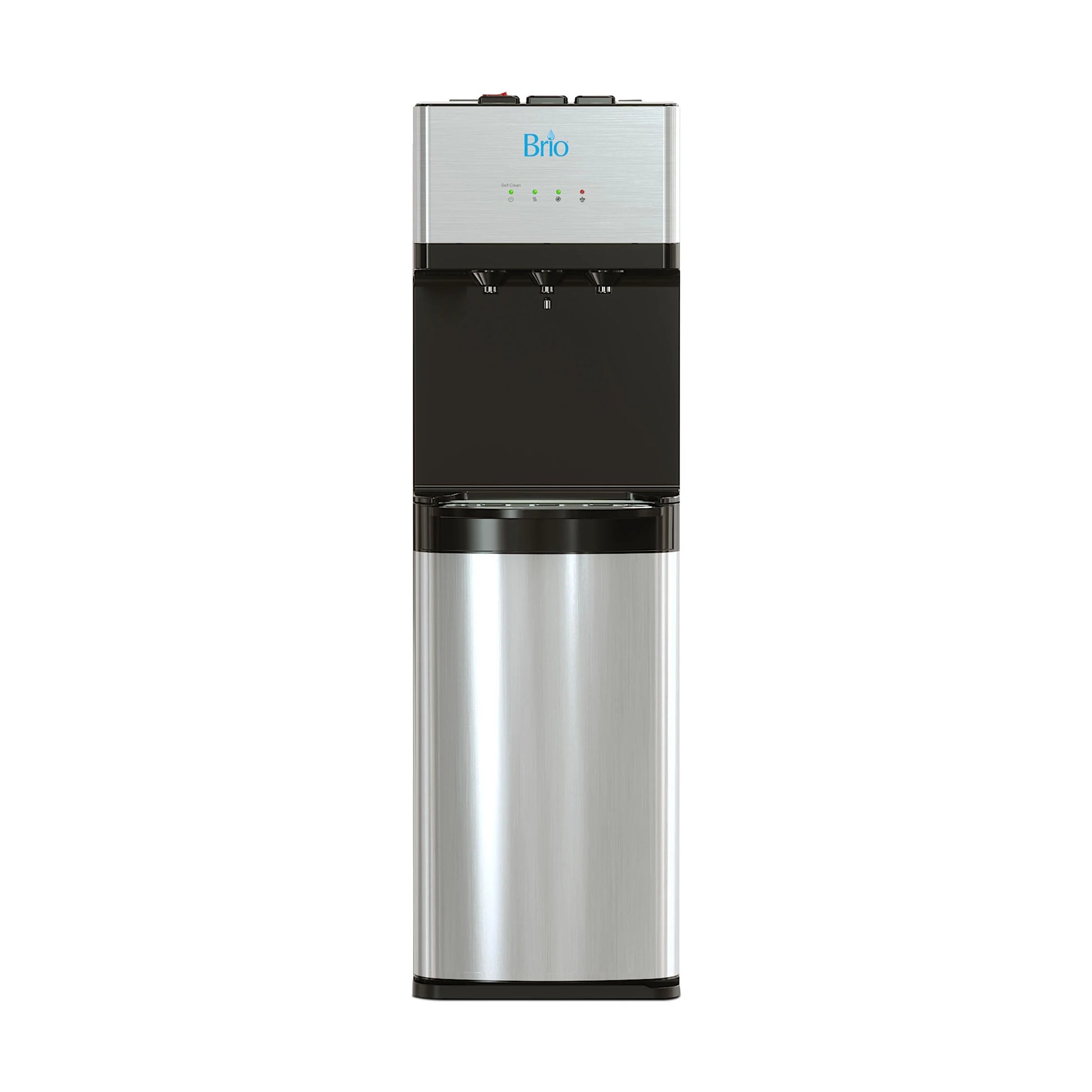 Brio 500 Series Self-Cleaning Stainless Steel Water Dispenser: Hot, Cold, and Room Temperature