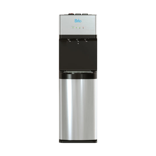 Brio 500 Series Self-Cleaning Stainless Steel Water Dispenser: Hot, Cold, and Room Temperature