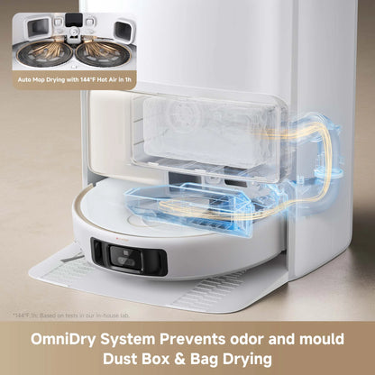 MOVA V50 Ultra Complete Robot Vacuum��Mop,Self Cleaning, 24bar Suction, Auto-Lift,Obstacle Overcoming