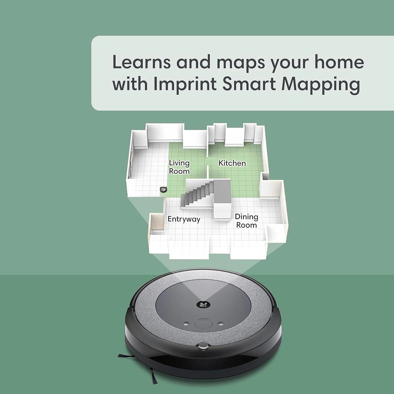 Restored Premium IRobot Roomba Combo i5+ Self-Emptying Robot Vacuum & Mop �C Smart Mapping, Alexa Compatible, 60-Day Auto Dirt Disposal, Personalized Cleaning OS, (Refurbished)