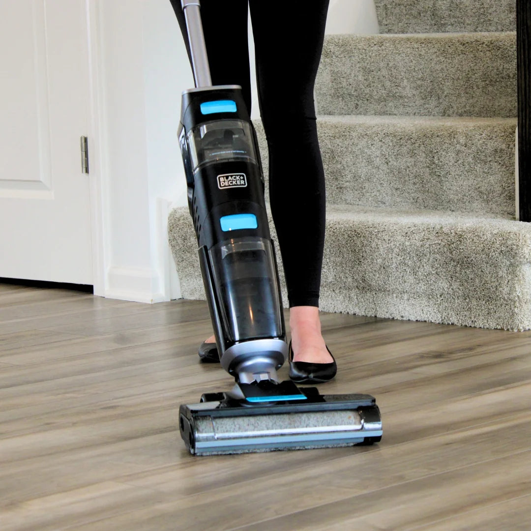 BLACK & DECKER Cordless Multi-Surface Vacuum & Wash Duo with HEPA Filter and Cleaning Accessories, BXUVXA02