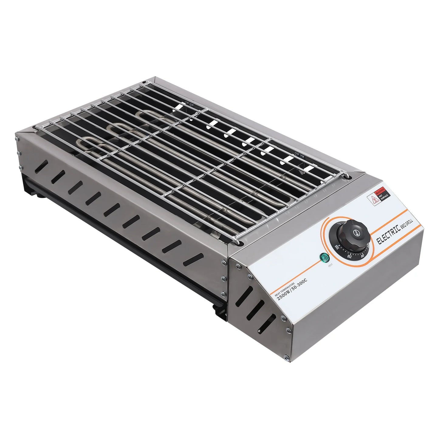 Compact Electric Griller with Adjustable Temperature, 122-572��F, Non-Stick Surface, Easy Cleaning, Perfect for Small Spaces & Countertops