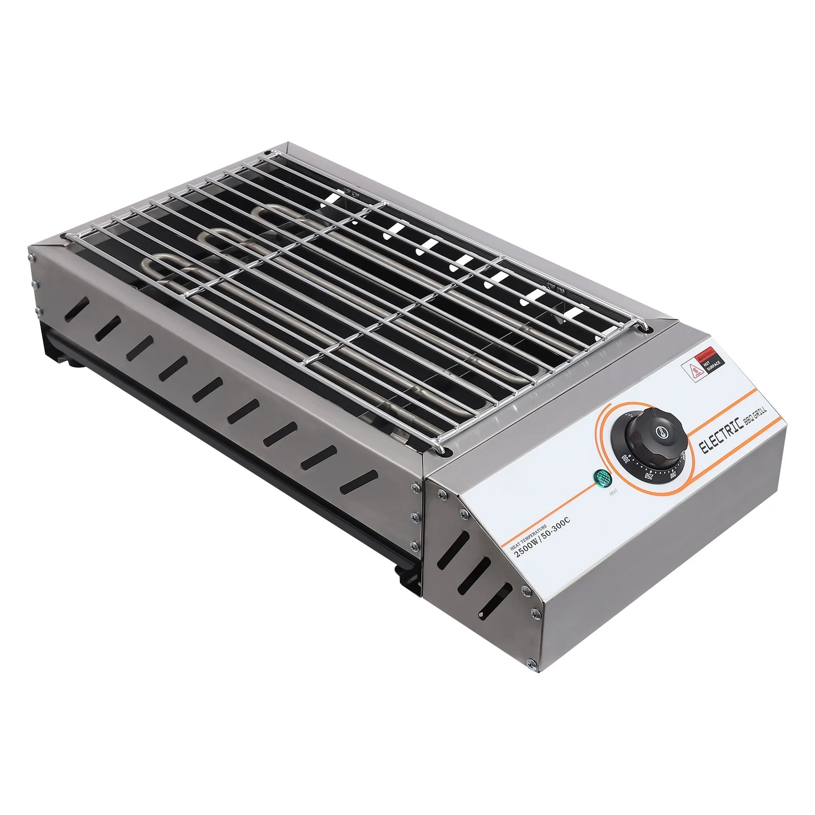 Compact Electric Griller with Adjustable Temperature, 122-572��F, Non-Stick Surface, Easy Cleaning, Perfect for Small Spaces & Countertops