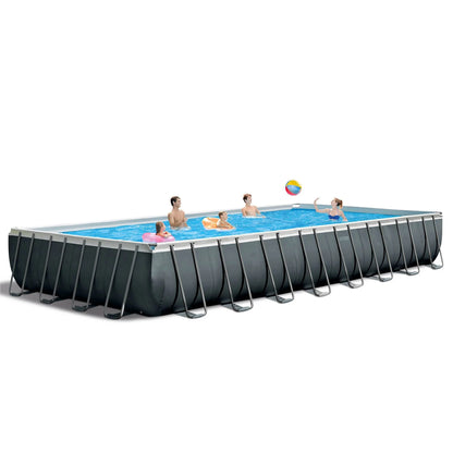INTEX 32ft x 16ft x 52in Ultra XTR Above Ground Pool & Deluxe Maintenance Cleaning Kit