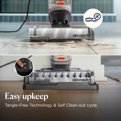 BISSELL CrossWave Edge, Corded, Multi Surface Hard Floor Cleaner Wet Dry Vacuum with Zero-Gap Edge Cleaning Technology, Self Cleaning Cycle, Pet Multi-Surface Febreze Trial Formula, 4157