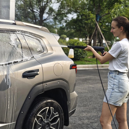Electric Pressure Washer, 4500 PSI 3.2 GPM Power Washer with 4 Quick Connect Nozzles, High Pressure Cleaning Machine with Foam Cannon for Cars/Fences/Driveways/Patios/Home Cleaning