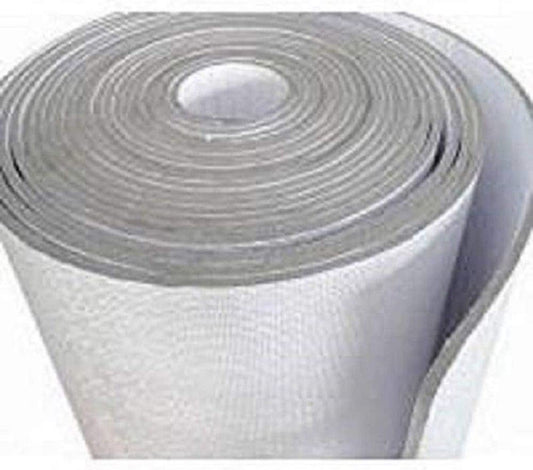 US Energy Products -3MM- Reflective Foam Core Insulation Roll Radiant Barrier White/Foil Faced Reflective Foam Insulation Solid Vapor Barrier Warehouse Building Commercial Residential (48"x50') (1)