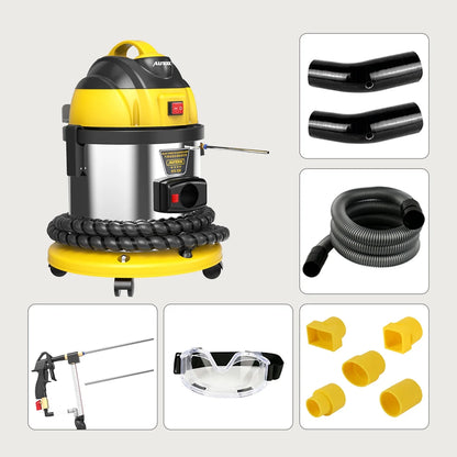 AUTOOL HTS558 Walnut Sand Carbon Deposition Clean Machine Walnut Shell Media Powder Sandblasting Machine Automotive Engine Intake Pipe Valve De-Carbon Cleaning Machine for Rust Grime Paint Removing