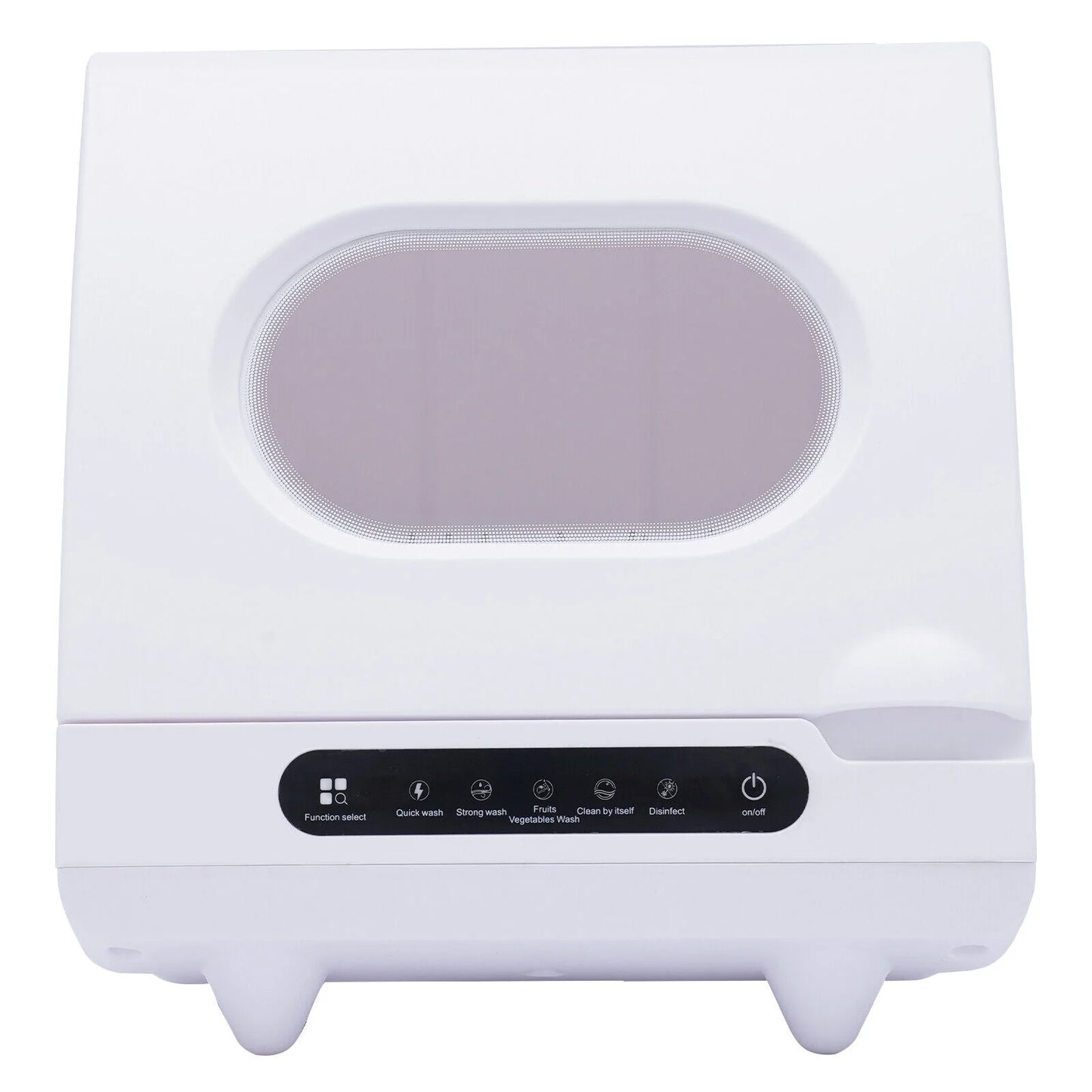 1200W Portable Countertop Mini Dishwasher Dish Washing Machine 5 Washing Program for cleaning dishes, vegetables, fruits