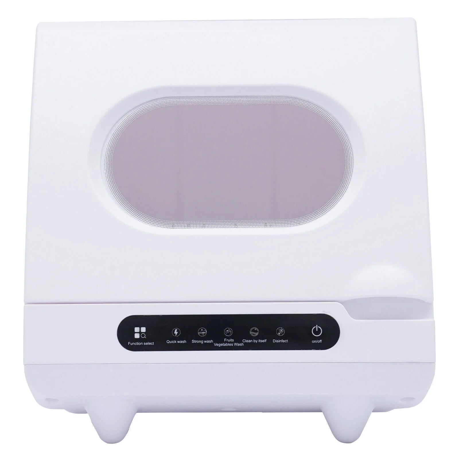 1200W Portable Countertop Mini Dishwasher Dish Washing Machine 5 Washing Program for cleaning dishes, vegetables, fruits