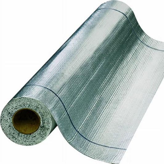 MFM Building Products 50042 6 in. x 33.5 ft. Aluminum Peel & Seal - 6 Per Rolls