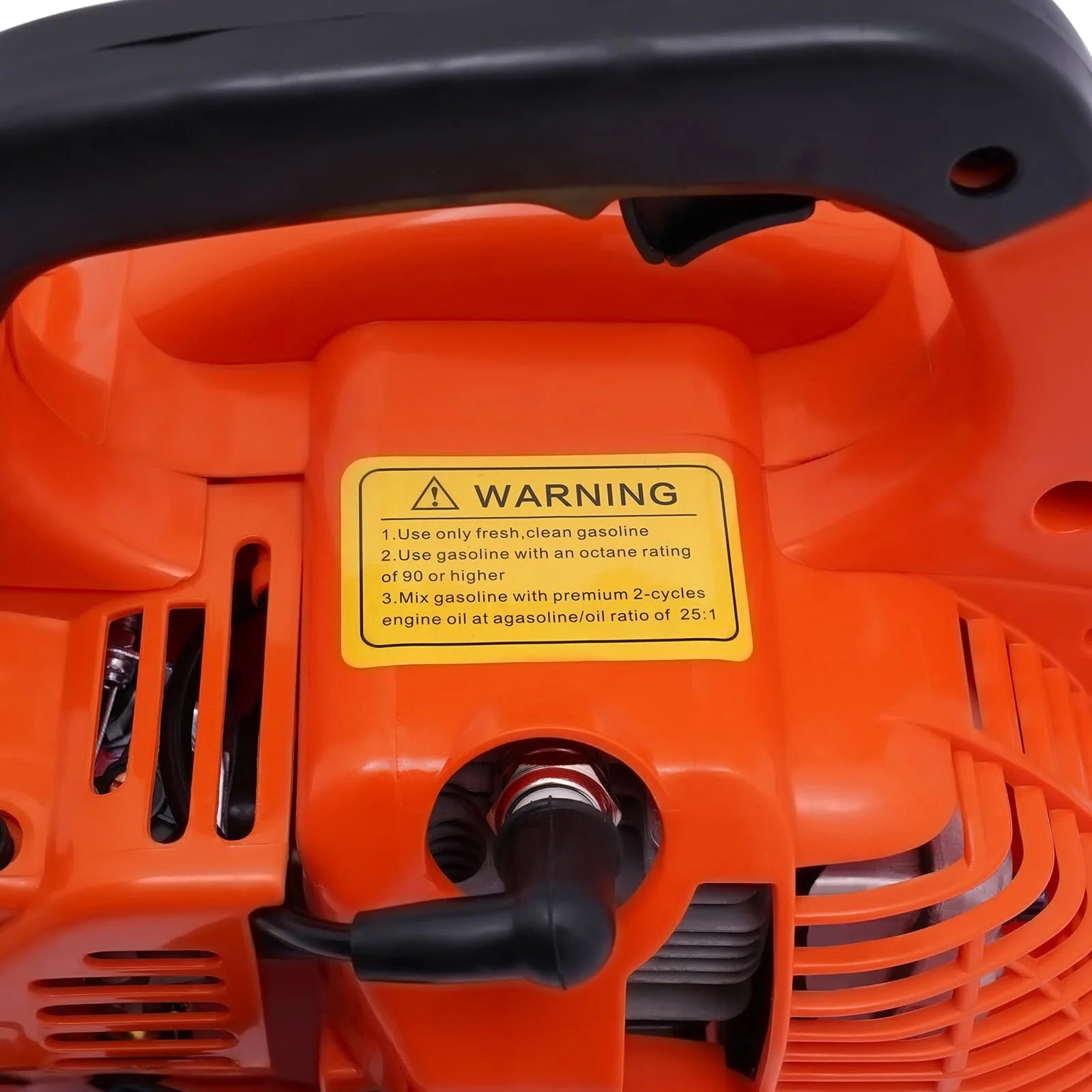 Aiqidi Gas Leaf Blower for Yard, 25.4CC 2-Stroke Gas Powered Leaf Blower Commercial Handheld Grass Lawn Garden Dust Blowing Cleaning Tool 7500Rpm