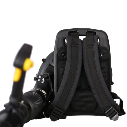 SESSLIFE Backpack Blower, Heavy-Duty Padded Backpack for All Day Comfort, 52CC 2-Cycle Gas Backpack Leaf Blower for Cleaning, Black & Yellow