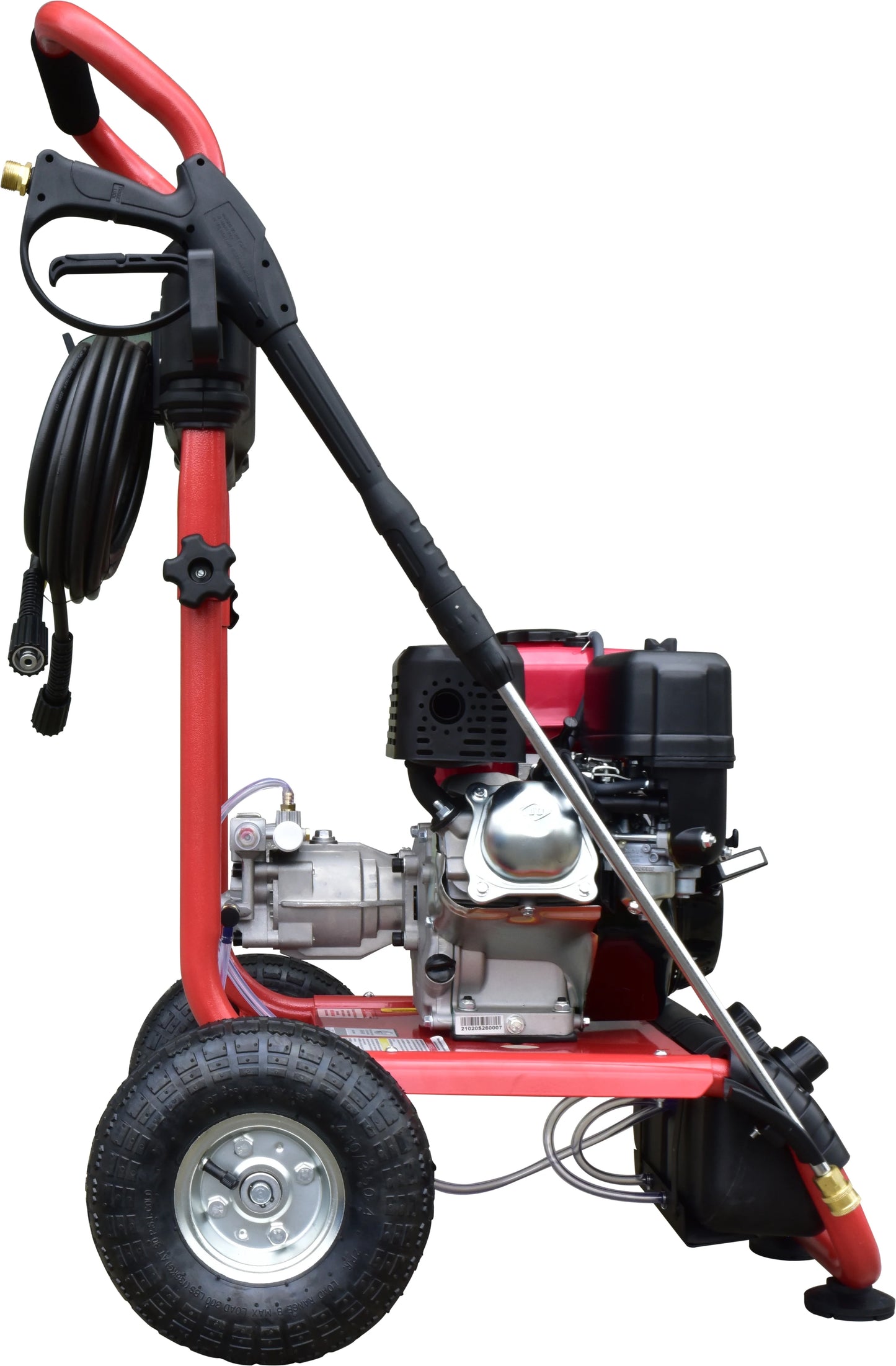 All Power 3400 PSI 2.6 GPM Gas Pressure Washer, 5 Adjustable Nozzles, 30 ft High Pressure Hose, Power Washer for Outdoor Cleaning, APW5129