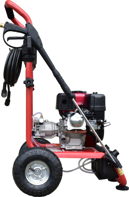 All Power 3400 PSI 2.6 GPM Gas Pressure Washer, 5 Adjustable Nozzles, 30 ft High Pressure Hose, Power Washer for Outdoor Cleaning, APW5129