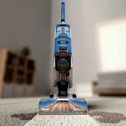 Shark? CarpetXpert? Upright Carpet & Area Rug Cleaner, Perfect for Pets, Lightweight & Powerful, Dirt, Grime, & Odor Removal, Carpet Shampooer, Cleaning Solution, Blue, EX121BRN