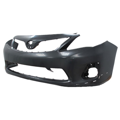 New Toyota Unpainted Front Bumper Cover 5211903902 OE fits 2011-2013 Toyota Corolla S Sedan 4-Door::Canada Built Models