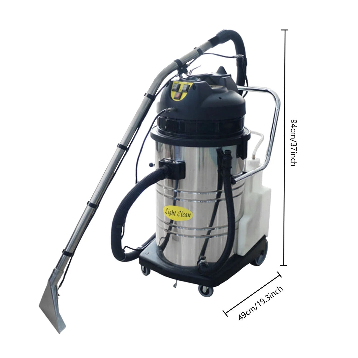 60L Commercial Carpet Cleaner Extractor 3 in 1 Cleaning Machine Vacuum Cleaner