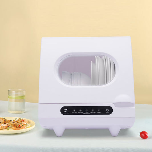 1200W Portable Countertop Mini Dishwasher Dish Washing Machine 5 Washing Program for cleaning dishes, vegetables, fruits