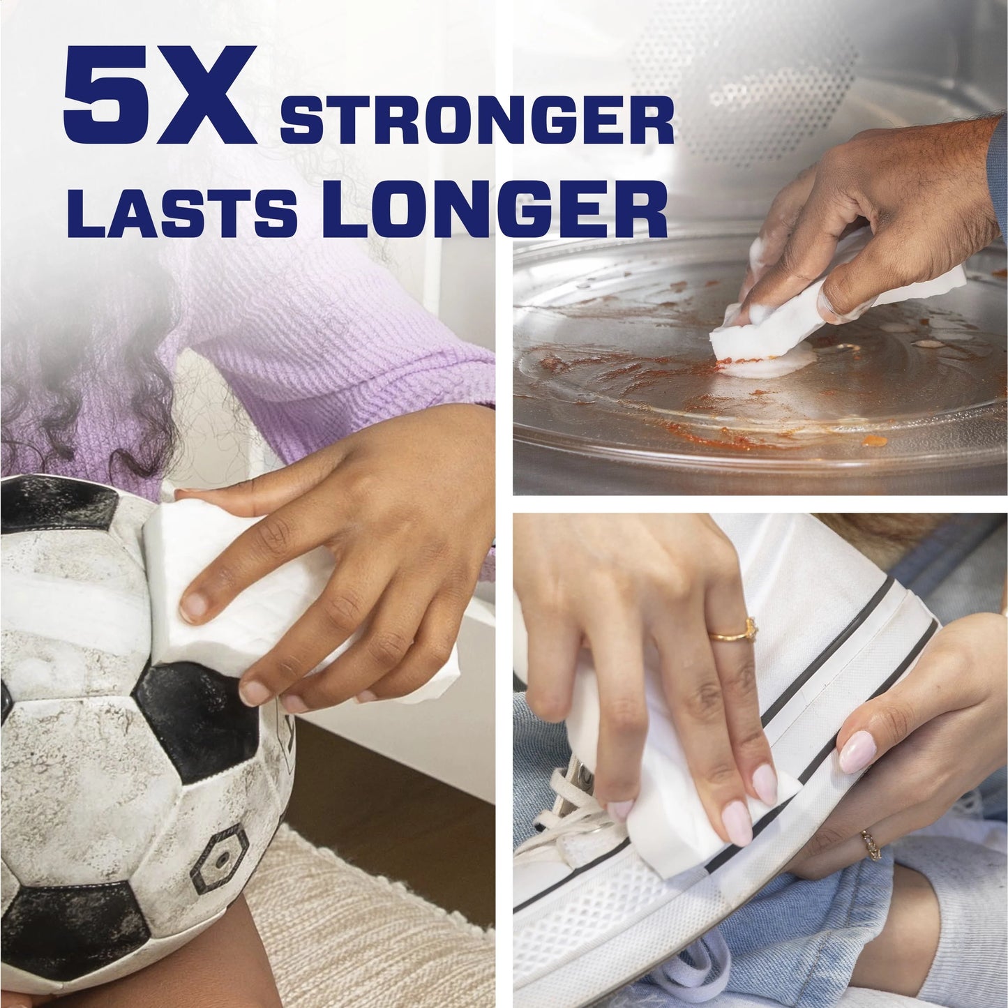 Mr. Clean Magic Eraser Extra Durable, Cleaning Pad with Durafoam, 4 Ct