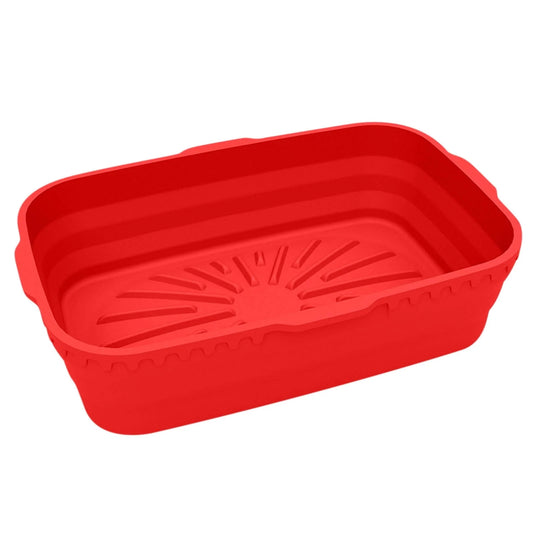 Baking Mat,Foldable Air Fryer Air Fryer Silicone Pot No More Cleaning Basket After Using The Air Fryer -7.7Inch