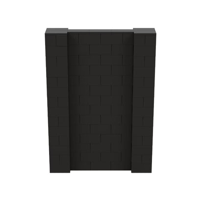 EverBlock 5�� x 7�� Wall Kit | Modular Building Blocks | Wall System for Building, Display & Structures | Room Divider & Partition | Easy to Connect & Reuse | Indoor & Outdoor Use