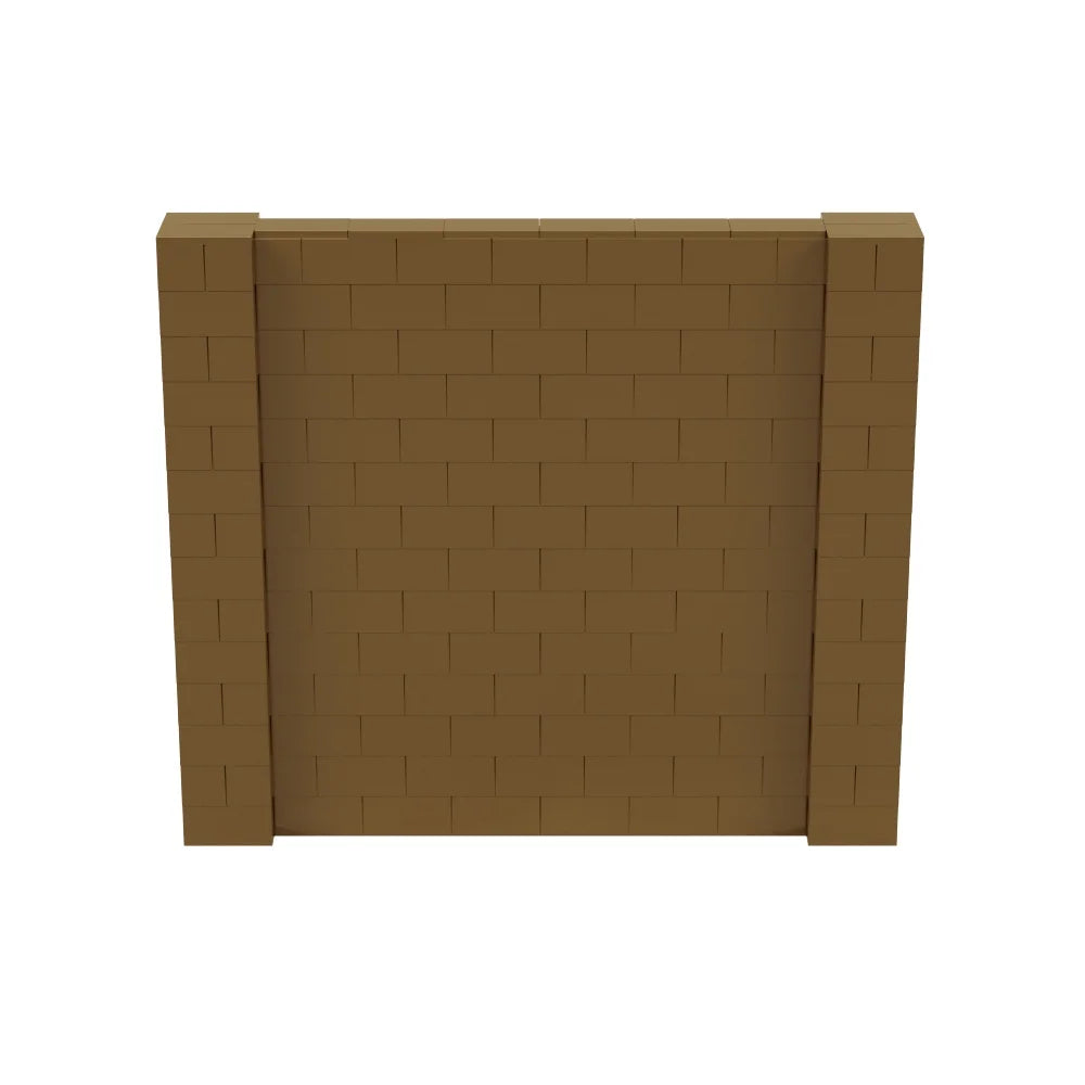 EverBlock 5�� x 7�� Wall Kit | Modular Building Blocks | Wall System for Building, Display & Structures | Room Divider & Partition | Easy to Connect & Reuse | Indoor & Outdoor Use