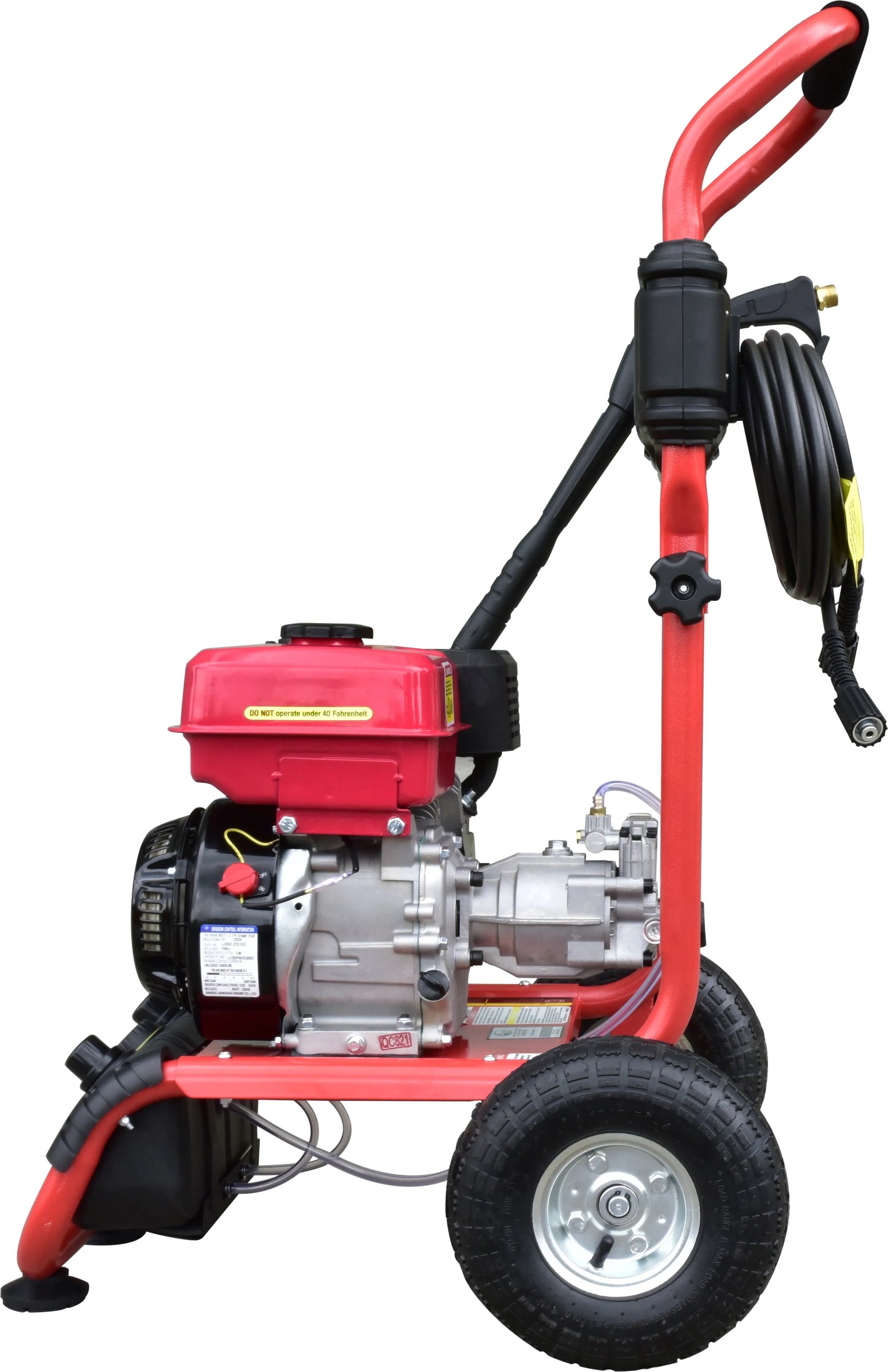All Power 3400 PSI 2.6 GPM Gas Pressure Washer, 5 Adjustable Nozzles, 30 ft High Pressure Hose, Power Washer for Outdoor Cleaning, APW5129