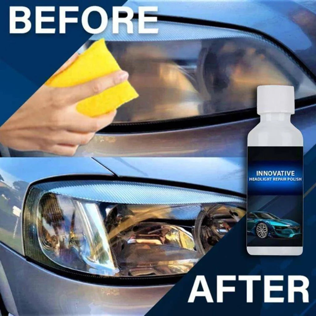 WANYNG Headlight Renewals Polish Car Repair Kit Headlight Repair Liquid Cleaning 20ml Shower Door