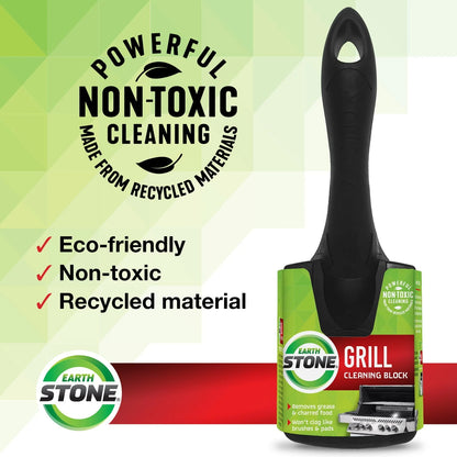EarthStone® Grill Cleaning Block with EZ-Grip Handle