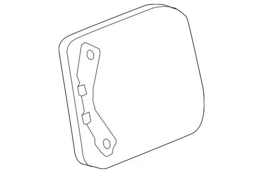 Genuine OE Toyota Fuel Door 77350-06130