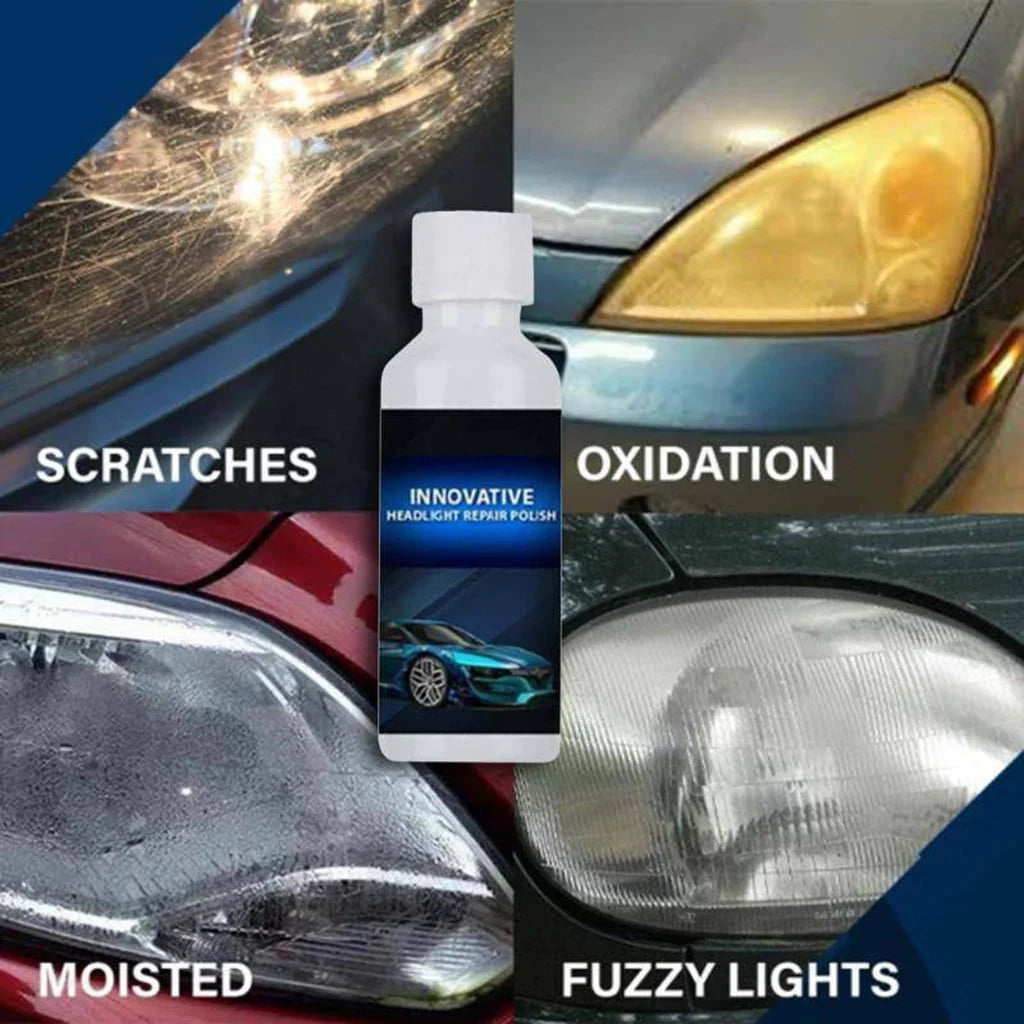 WANYNG Headlight Renewals Polish Car Repair Kit Headlight Repair Liquid Cleaning 20ml Shower Door