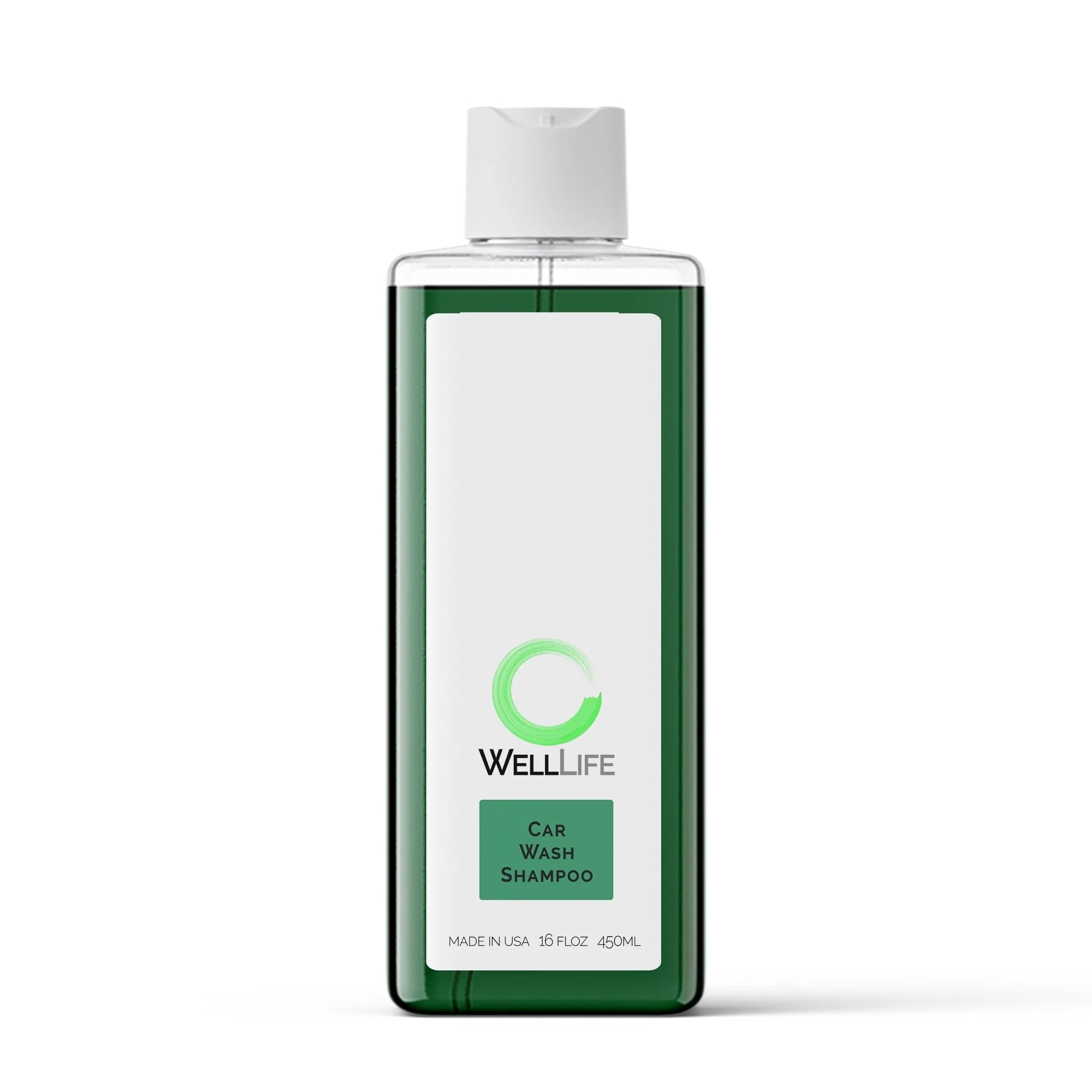 Well Life Clean Car Care - Vehicle Wash Shampoo - Plant Based Non-Toxic Cleaning Power - 16 Ounce
