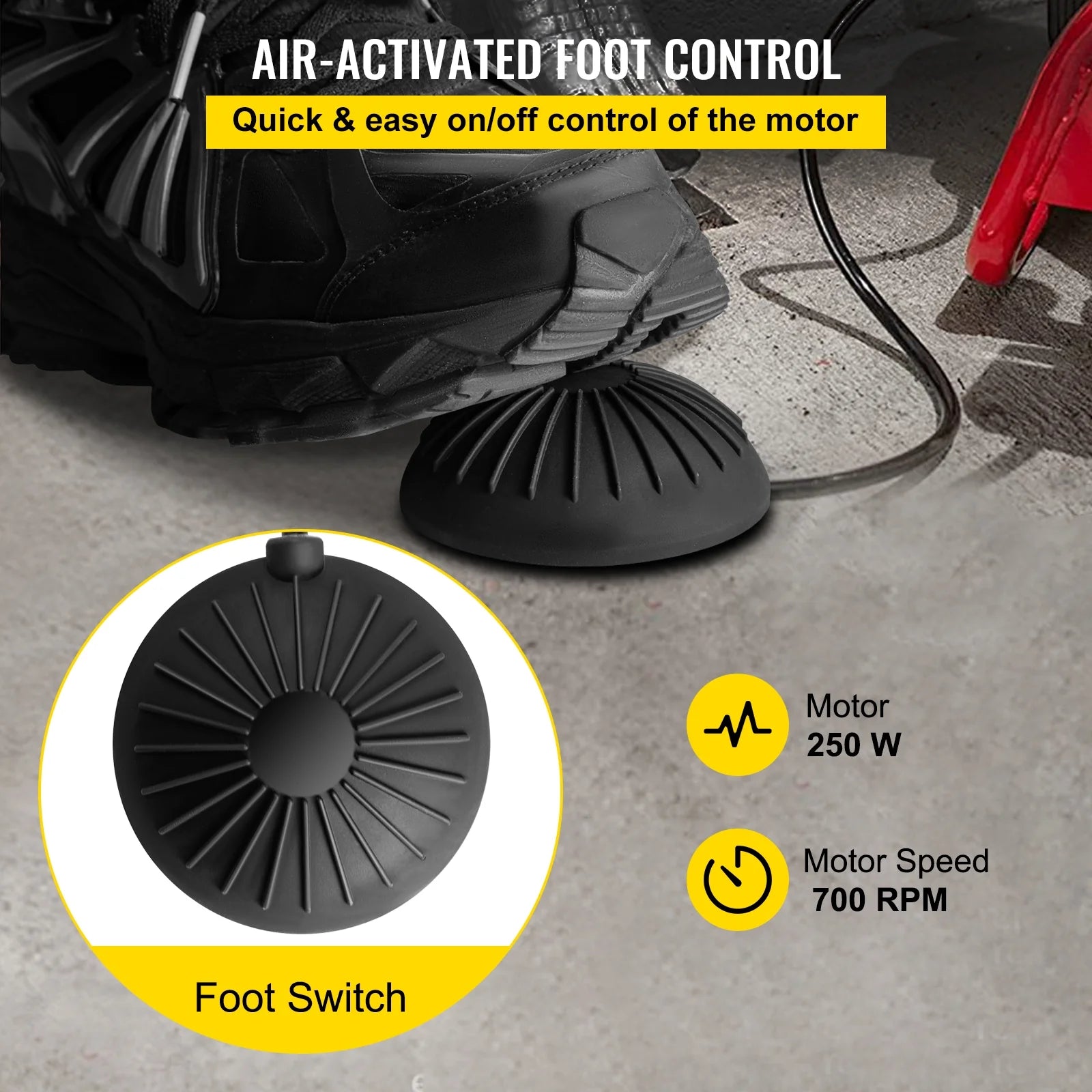 KFFKFF 50 Ft x 1/2 Inch Drain Cleaner Machine fit 1 Inch (25mm) to 4 Inch(100mm) Pipes Drain Cleaning Machine Portable Electric Drain Auger with Cutters Glove Drain Auger Cleaner Sewer Snake