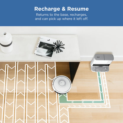 Shark® Matrix�?IQ Robot Vacuum, Bagless 60 Day Capacity Base, Multi-Surface Cleaning, Self Emptying, Home Mapping, RV2302AE