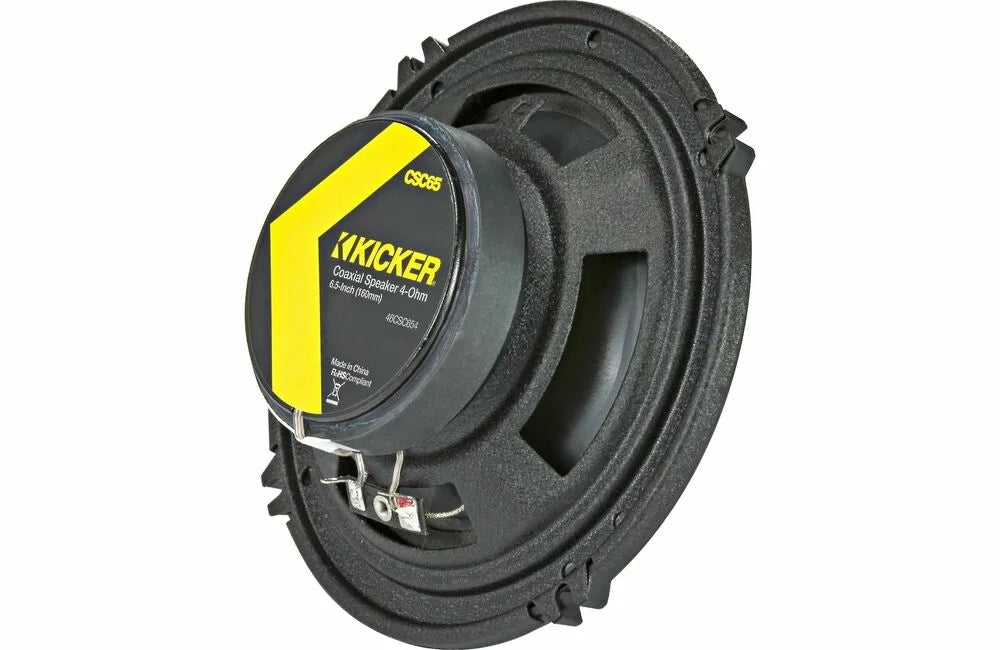 Kicker Front Door Factory Speaker Replacement Package for Select 1993-2002 Chevrolet Camaro