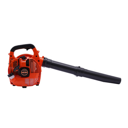 Miumaeov 25.4cc 2 Stroke Gas Powered Handheld Leaf Blower Grass Lawn Blower Sweeper Cleaning Tool 7000rpm