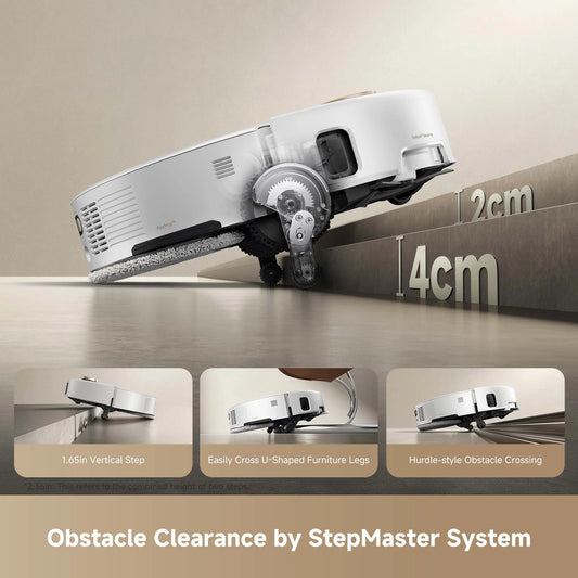MOVA V50 Ultra Complete Robot Vacuum��Mop,Self Cleaning, 24bar Suction, Auto-Lift,Obstacle Overcoming