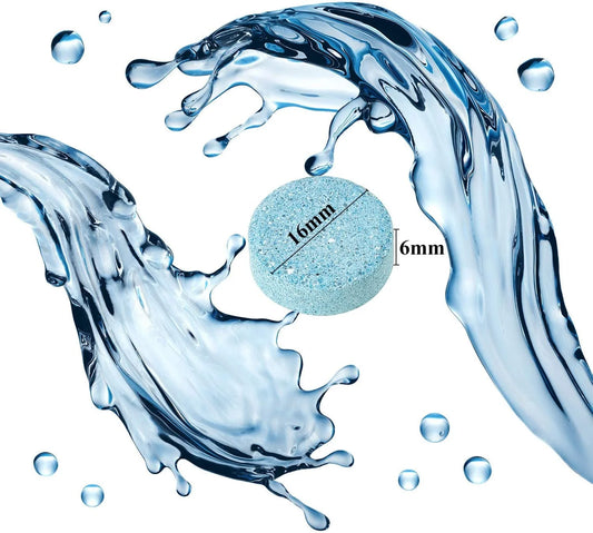 30 Pieces Car Effervescent Washer, Multifunctional Car Windshield Glass Concentrated Clean Washer Tablets, Glass Solid Wiper Cleaning Tablets for Car Kitchen Window