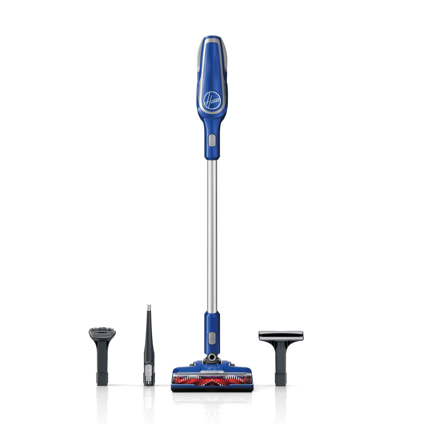 Hoover IMPULSE Pet Cordless Stick Vacuum Cleaner, BH53020, Lightweight, Powerful Suction, Pet Hair, Hard Floor, Carpet, HEPA Filter, Self-Cleaning Brushroll, LED Headlights, Rechargeable