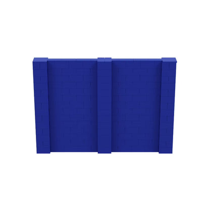 EverBlock 5�� x 7�� Wall Kit | Modular Building Blocks | Wall System for Building, Display & Structures | Room Divider & Partition | Easy to Connect & Reuse | Indoor & Outdoor Use