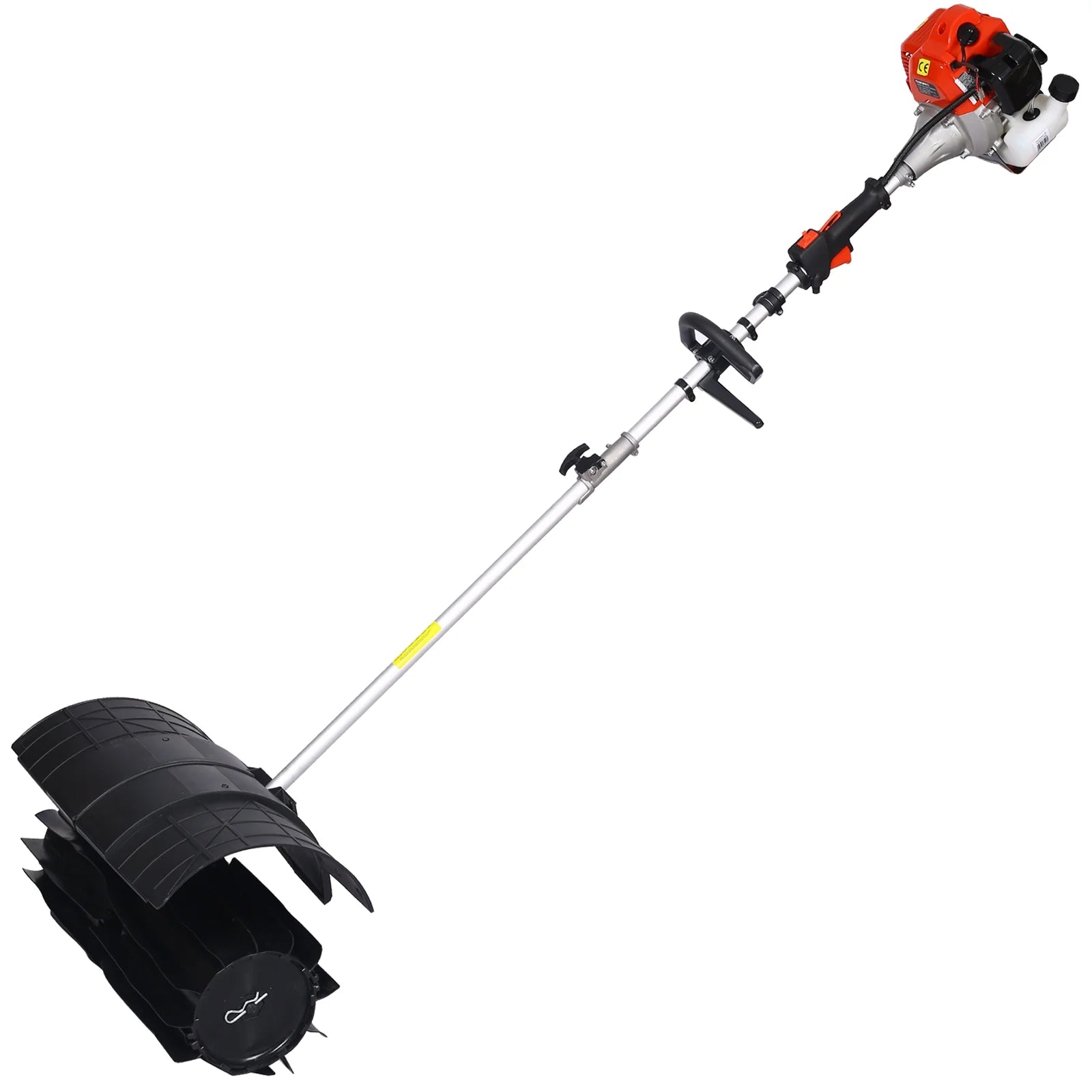 Hand Held Power Broom Sweeper Snow Sweeper GASOLINE Walk Behind Power Shovel Snow Cleaner Outdoor Walk Behind Sweeper, for Dirt Grass Leaves Lawn Debris Artificial Turf & Light Snow Cleaning